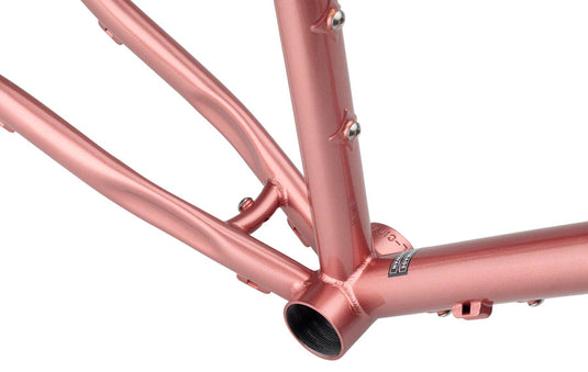 All-City Space Horse Frameset - 700c/650b, Steel, Dusty Rose, 52cm