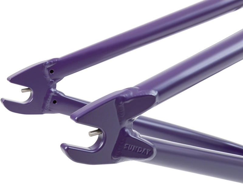 Load image into Gallery viewer, Sunday Nightshift BMX Frame - 20.5" TT, Matte Midnight Purple
