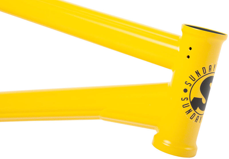 Load image into Gallery viewer, Sunday Soundwave V3 BMX Frame - 20.5" TT, Matte Mustard
