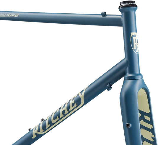 Ritchey Outback Breakaway Frameset - 700c, Steel, Blue, X-Small