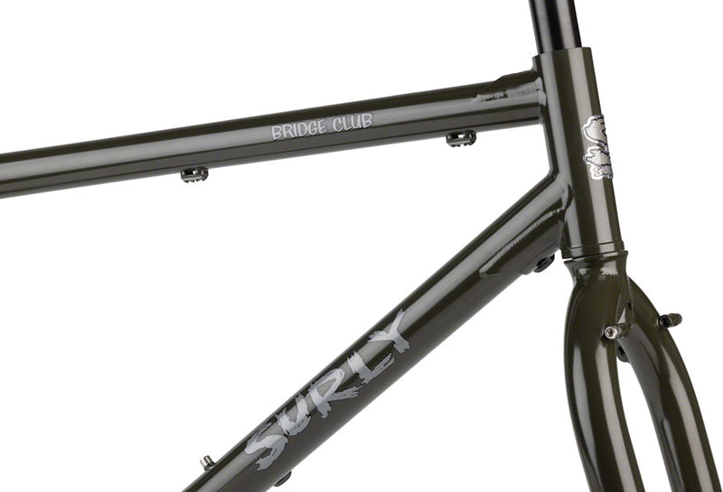 Load image into Gallery viewer, Surly Bridge Club Frameset - 27.5&quot;/700c, Steel, Majestic Moss, Large
