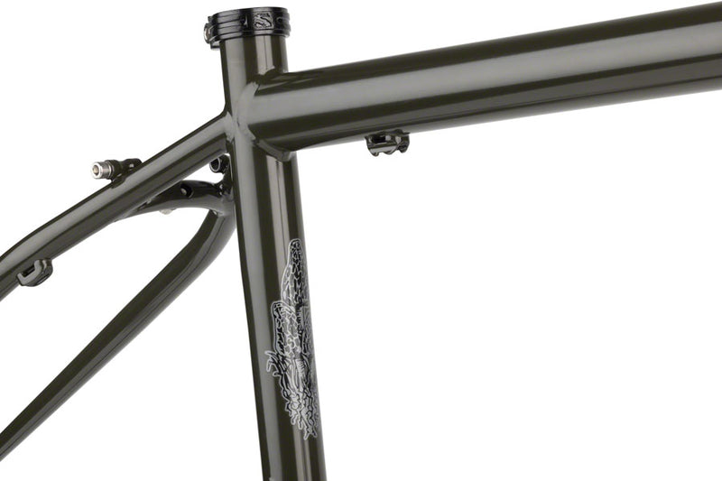 Load image into Gallery viewer, Surly Bridge Club Frameset - 27.5&quot;/700c, Steel, Majestic Moss, Small
