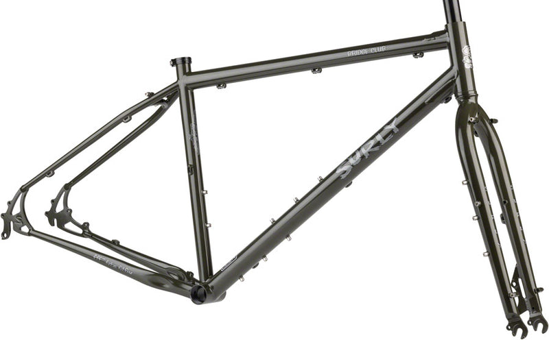 Load image into Gallery viewer, Surly-Bridge-Club-Frameset---Majestic-Moss-Touring-Frame-_TRFM0106
