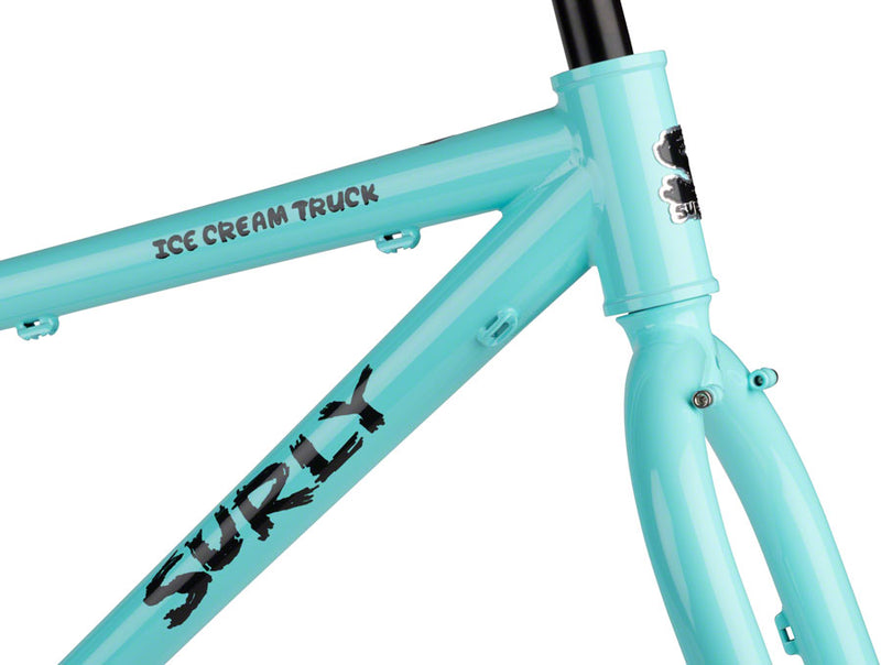 Load image into Gallery viewer, Surly Ice Cream Truck Fat Bike Frameset - 26", Steel, Safety Mask Blue, Small
