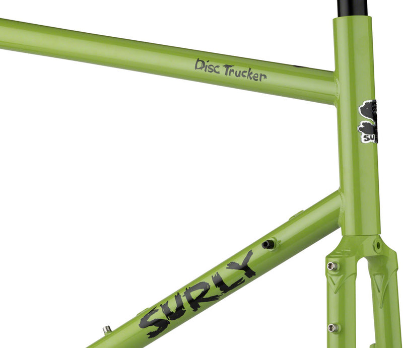 Load image into Gallery viewer, Surly Disc Trucker Frameset - 26", Steel, Pea Lime Soup, 54cm
