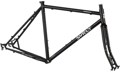 Surly-Straggler-650b-Black-Frameset-Cyclocross-Frame-Road-Bike-FM1838