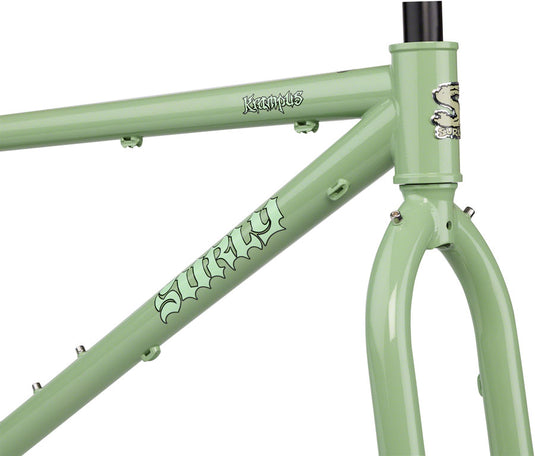 Surly Krampus Frameset - 29", Steel, Sage Green, Large
