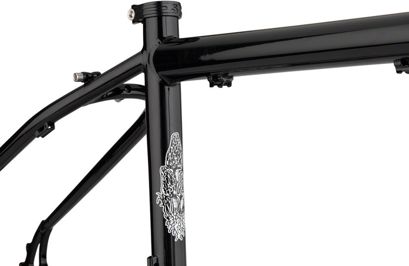 Load image into Gallery viewer, Surly Bridge Club Frameset - 27.5&quot;/700c, Steel, Black, Small
