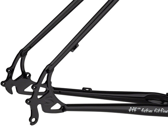 Surly Bridge Club Frameset - 27.5"/700c, Steel, Black, Medium