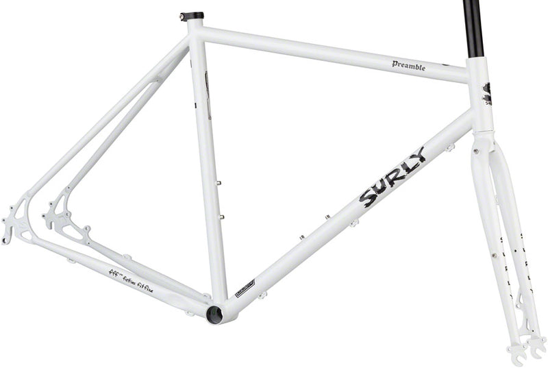 Load image into Gallery viewer, Surly-Preamble-Frameset-Thorfrost-White-All-Road-Frame-ALFM0074
