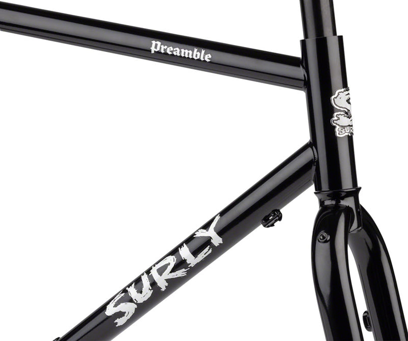 Load image into Gallery viewer, Surly Preamble Frameset - 700c, Black, X-Large
