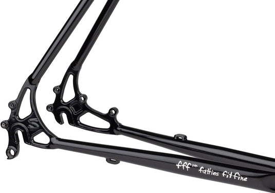 Surly Preamble Frameset - 700c, Steel, Hi-Viz Black, Medium