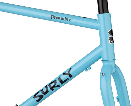 Surly Preamble Frameset - 700c, Skyrim Blue, Medium