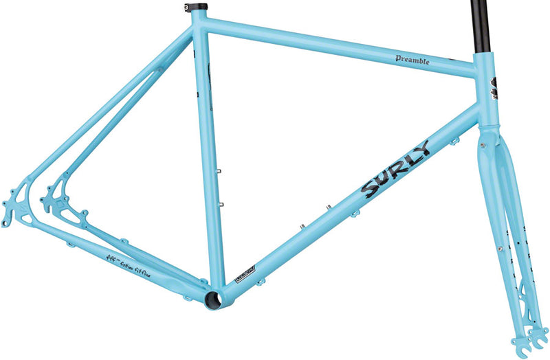 Load image into Gallery viewer, Surly-Preamble-Frameset---Skyrim-Blue-All-Road-Frame_ALFM0077
