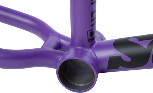 Sunday Street Sweeper BMX Frame - 21" TT, Pink/Purple