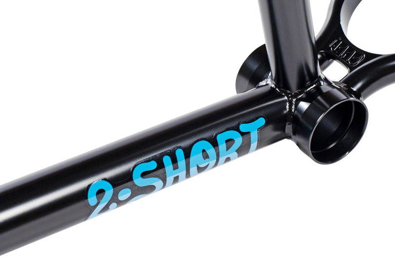 Load image into Gallery viewer, Cult 2 Short BMX Frame 20.5&quot; Top Tube Black Integrated Headtube 14mm x 110mm
