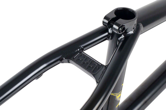 Cult Perris BMX Frame - 19.9" TT, Black Short, Quick, And Responsive Back End