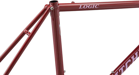 Ritchey Road Logic Frameset - 700c, Steel, Red, 57cm