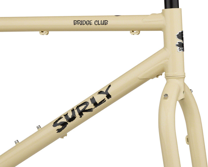 Load image into Gallery viewer, Surly Bridge Club Frameset - 27.5&quot;/700c, Steel, Whipped Butter, Medium

