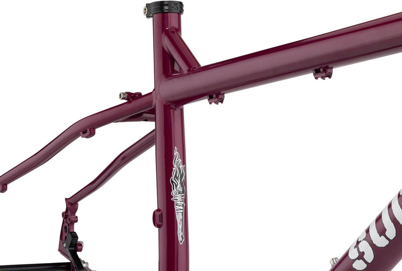 Load image into Gallery viewer, Surly Ogre Frameset - 29", Steel, Fermented Plum, Medium
