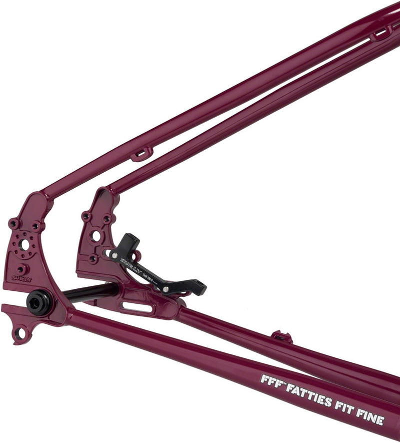 Load image into Gallery viewer, Surly Ogre Frameset - 29&quot;, Steel, Fermented Plum, X-Large
