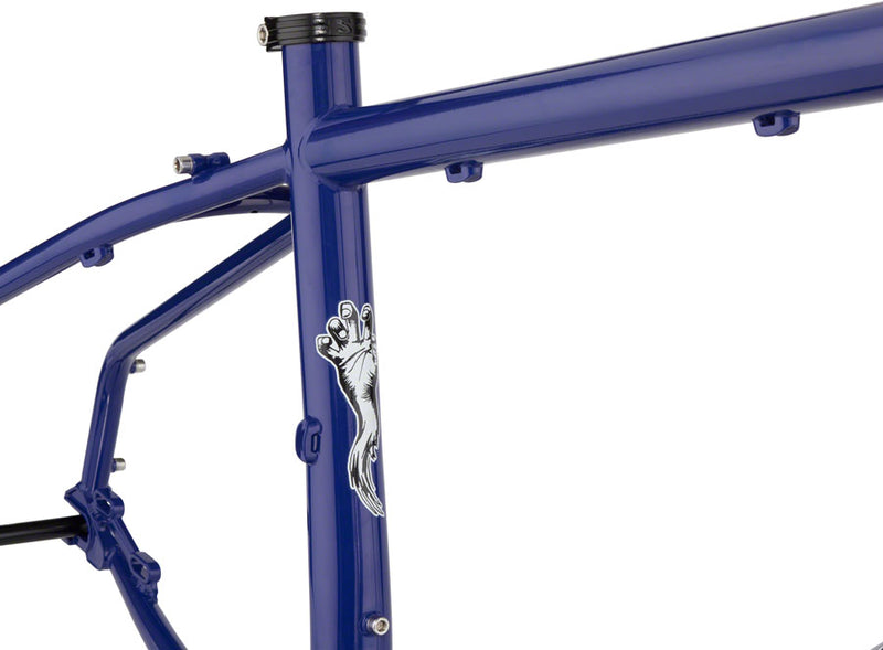 Load image into Gallery viewer, Surly  Grappler Frameset - 27.5, Steel, Subterranean Homesick Blue, X-Small
