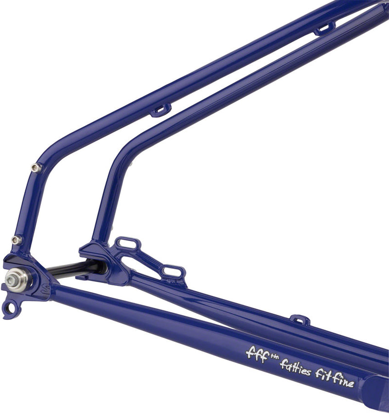 Load image into Gallery viewer, Surly  Grappler Frameset - 27.5, Steel, Subterranean Homesick Blue, X-Small
