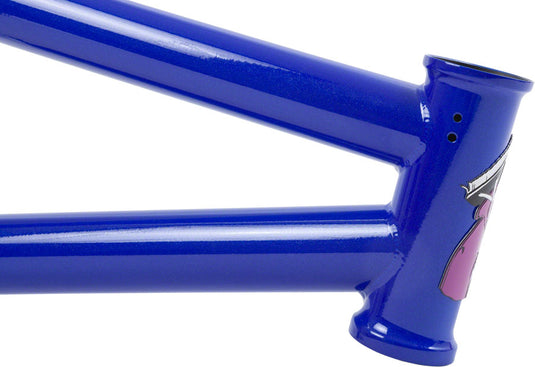 Sunday Street Sweeper BMX Frame - 21" TT, Gloss Metallic Blue