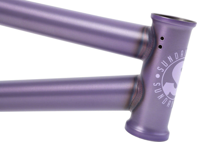 Load image into Gallery viewer, Sunday Park Ranger BMX Frame - 21" TT, Matte Frost Purple
