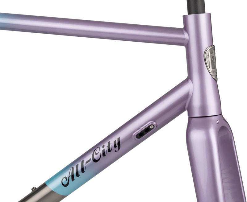 Load image into Gallery viewer, All-City Cosmic Stallion Ti Frameset - 700c/650b, Titanium, Laser Prism, 55cm

