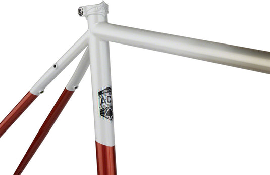 All-City Cosmic Stallion Frameset - 650b/700c, Steel, Toasted Marshmallow, 55cm