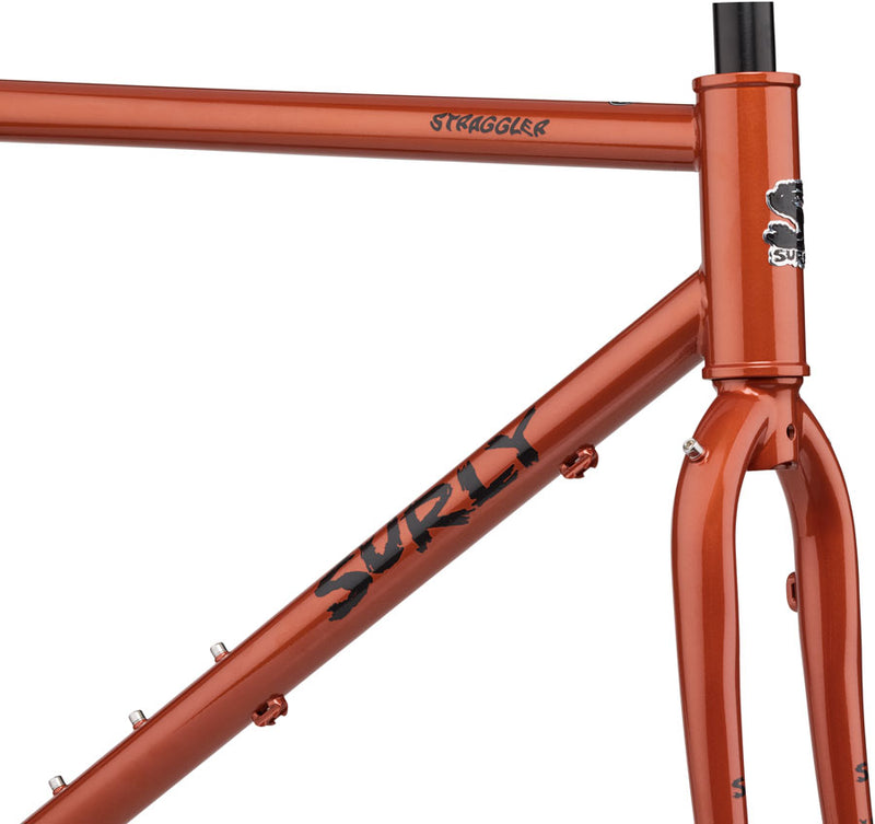 Load image into Gallery viewer, Surly Straggler Frameset - 700c, Steel, Shaggy Carpet, 61cm
