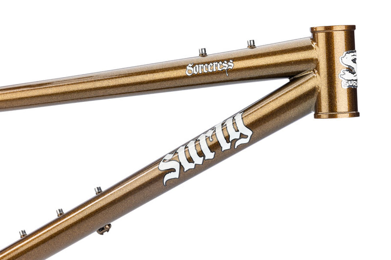 Load image into Gallery viewer, Surly Sorceress Frame - 27.5", Steel, Hot Honey Bling, X-Small
