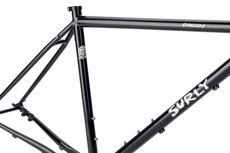 Load image into Gallery viewer, Surly Straggler Frameset - 700c, Steel, Hi-Viz Black, 64cm
