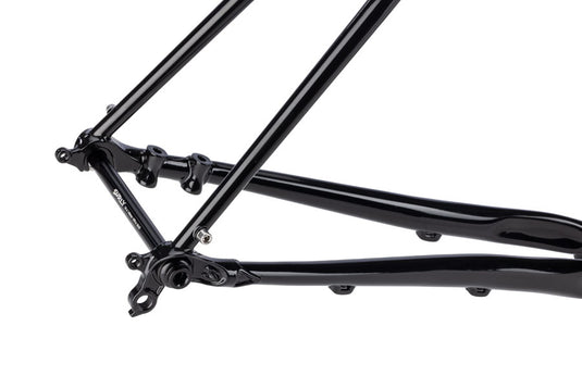 Surly Straggler Frameset - 700c, Steel, Hi-Viz Black, 64cm