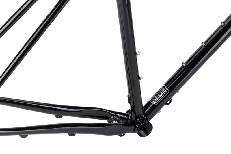 Load image into Gallery viewer, Surly Straggler Frameset - 700c, Steel, Hi-Viz Black, 64cm
