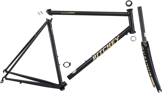 Ritchey WCS Break-Away Frameset 700c Steel Black Tan Small Fork Included