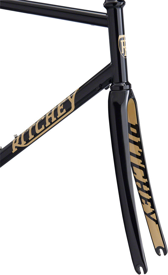 Load image into Gallery viewer, Ritchey WCS Break-Away Frameset 700c Steel Black Tan X-Large Fork Included
