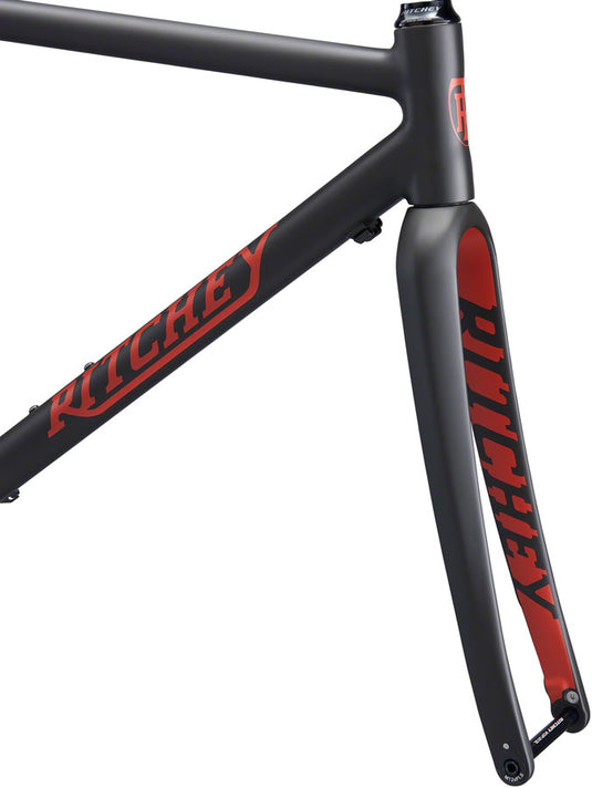 Ritchey Outback Break-Away Frameset 700c Carbon Black Small 40C Tire Clearance