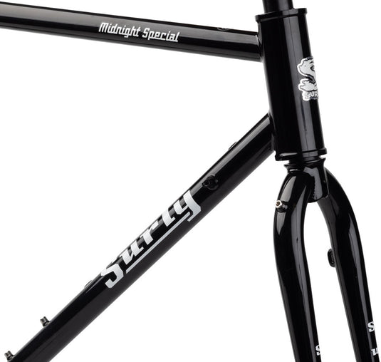 Surly Midnight Special Frameset - 650b/700c, Steel, Hi-Viz Black, 56cm