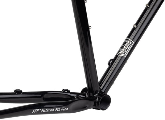 Surly Midnight Special Frameset - 650b/700c, Steel, Hi-Viz Black, 56cm