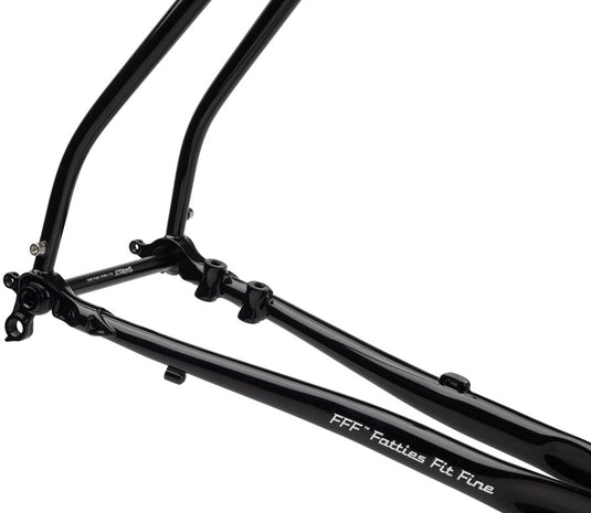 Surly Midnight Special Frameset - 650b/700c, Steel, Hi-Viz Black, 56cm