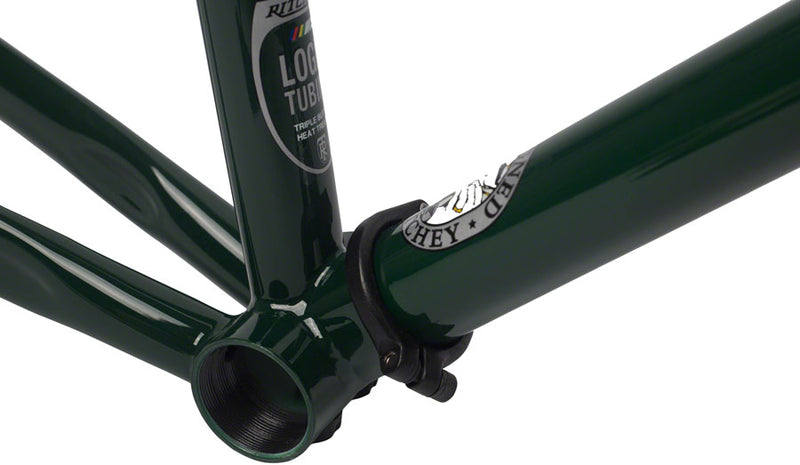 Load image into Gallery viewer, Ritchey CX Pro Break-Away Frameset - 700c Steel Green Small With Carbon Fork
