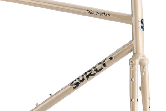 Surly Disc Trucker Frameset - 700c, Steel, Grandpa's Khakis, 56cm