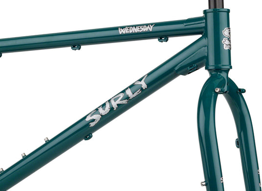 Surly Wednesday Fat Bike Frameset - 26", Steel, OG Algae, X-Small