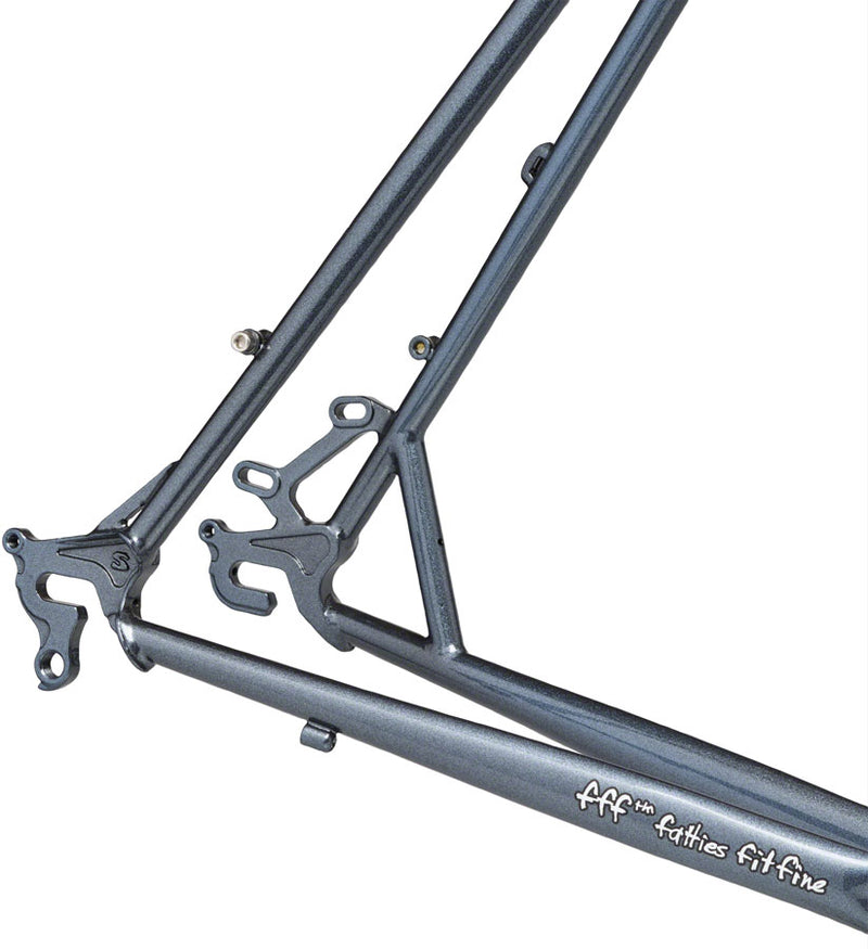Load image into Gallery viewer, Surly Straggler Frameset - 700c, Steel, Cold Steel Blue, 62cm
