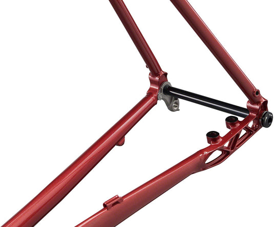Ritchey Montebello Frameset - 700c, Steel, Hot Sauce, Large