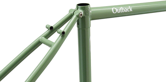 Ritchey Outback Frameset - 700c/650b, Steel, Winter Sage, Medium