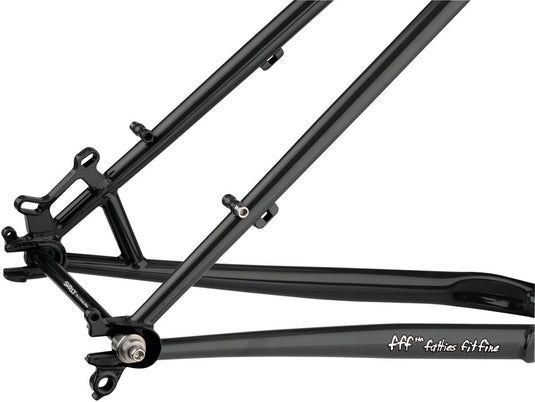 Surly Karate Monkey Frameset - 27.5", Steel, Hi-Viz Black, Medium