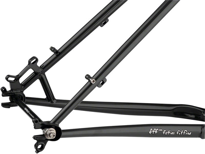 Load image into Gallery viewer, Surly Karate Monkey Frameset - 27.5", Steel, Hi-Viz Black, Small
